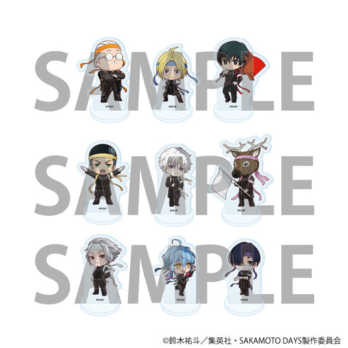 『SAKAMOTO DAYS』アクリルぷちスタンド08/応援団ver. コンプリートセット(全9種)(ミニキャライラスト)